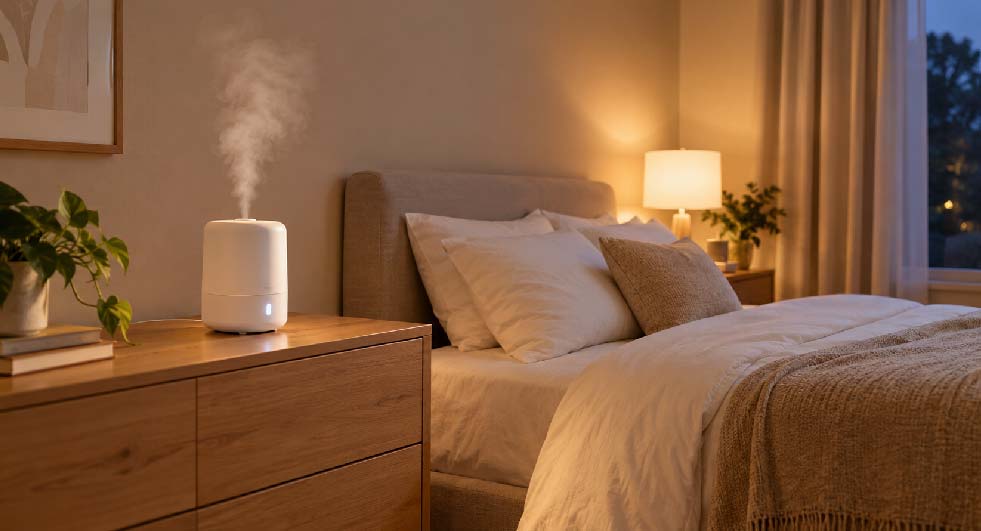 Humidifier Bedroom Placement: Where to Put It for Sleep
