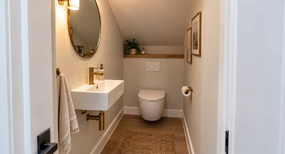 Under-Stairs Cloakroom Ideas: 9 Layouts That Actually Fit