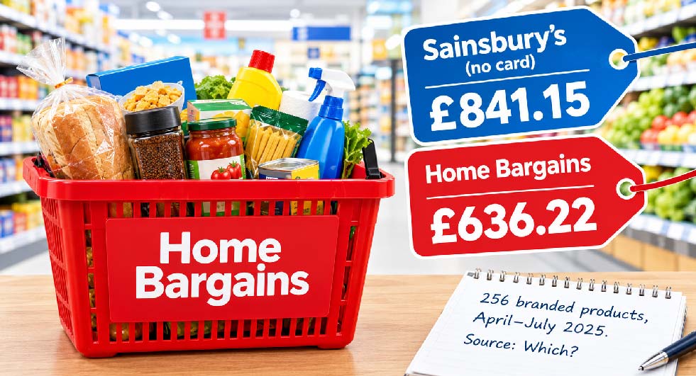Is Home Bargains Cheaper Than Supermarkets? Price Test